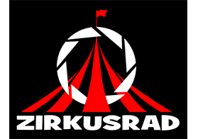 Logo Zirkusrad auf der Shopseite